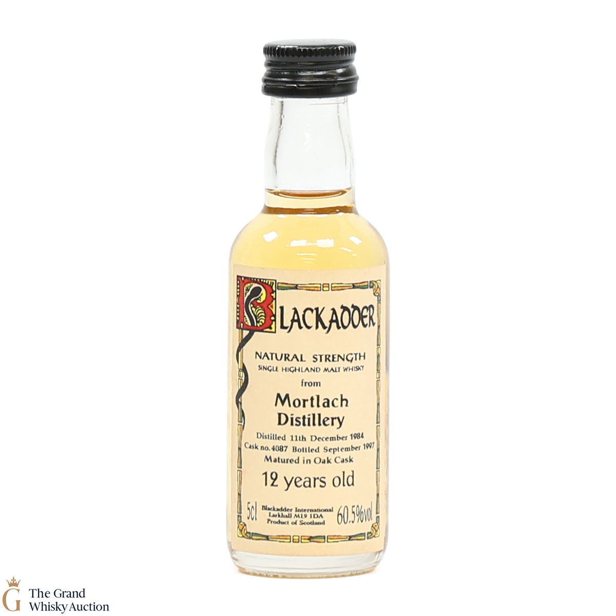 Mortlach - 12 Year Old 1984 - Blackadder (5cl)