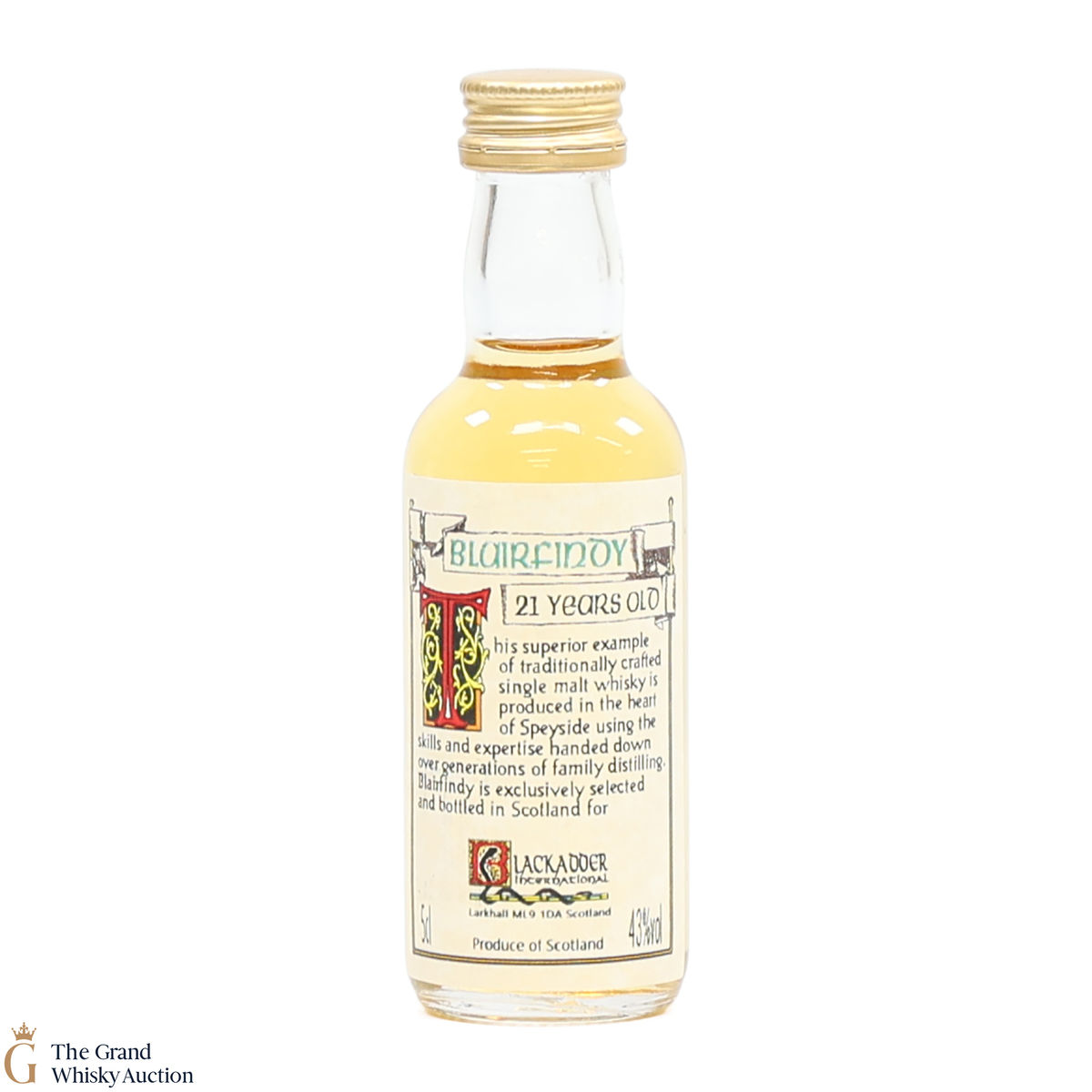 Blairfindy - 21 Year Old - Blackadder (5cl)