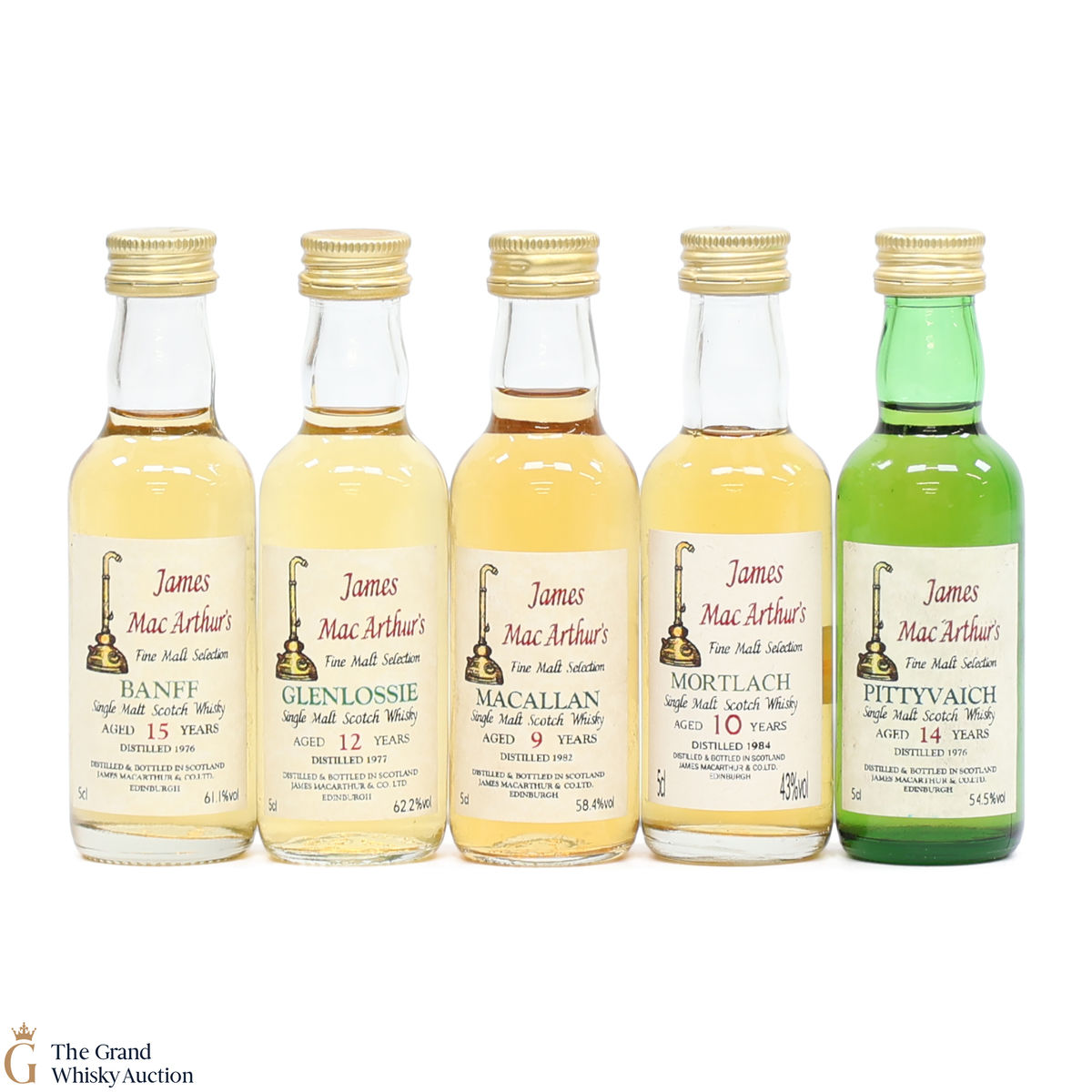 Speyside - James MacArthur's Fine Malt Selection Miniatures (5 x 5cl)