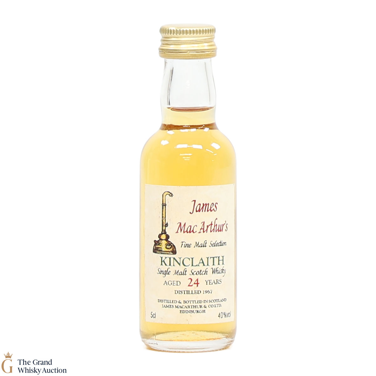 Kinclaith - 24 Year Old 1967 - James MacArthur's Fine Malt Selection (5cl)