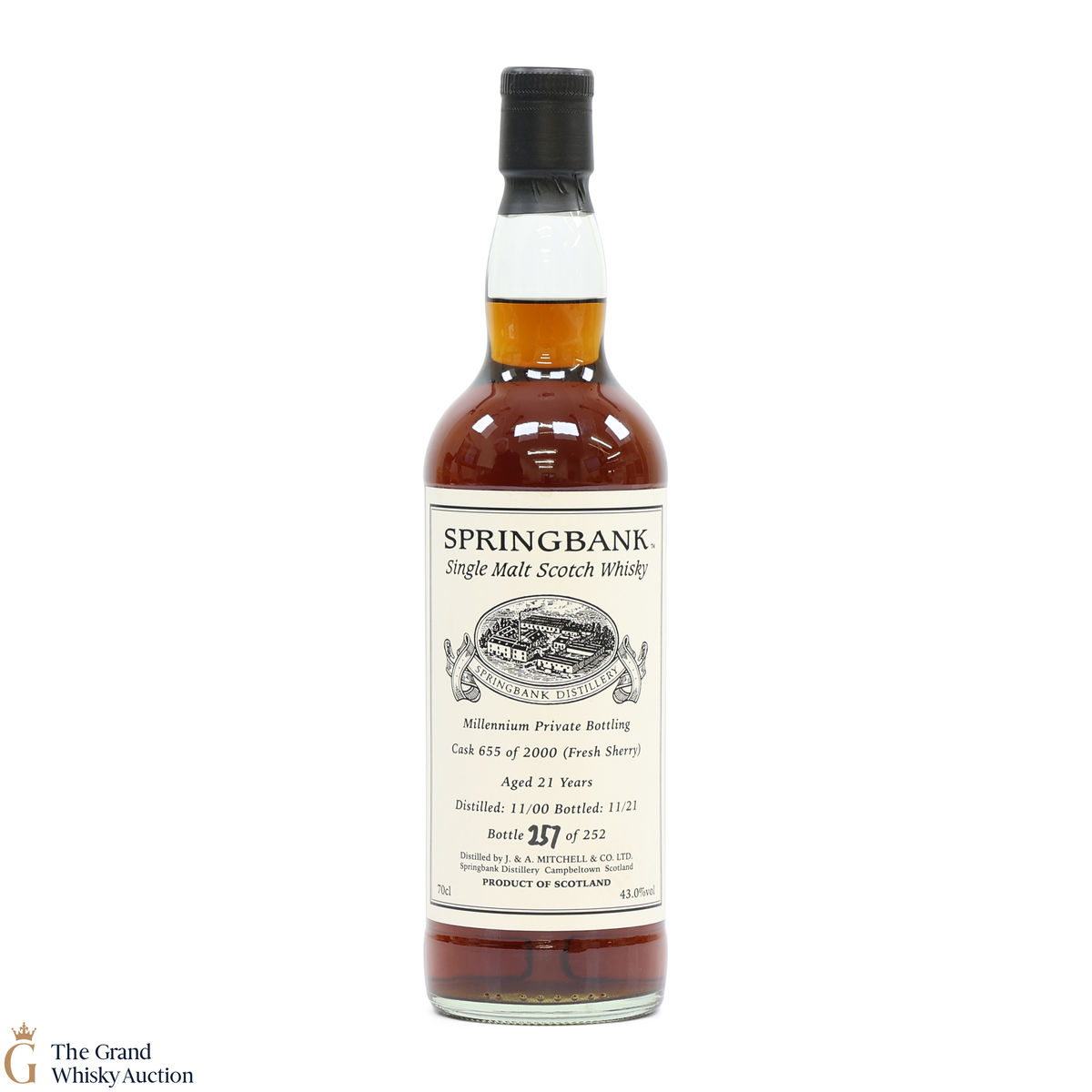 Springbank - 21 Year Old 2000 - Millennium Private Bottling 