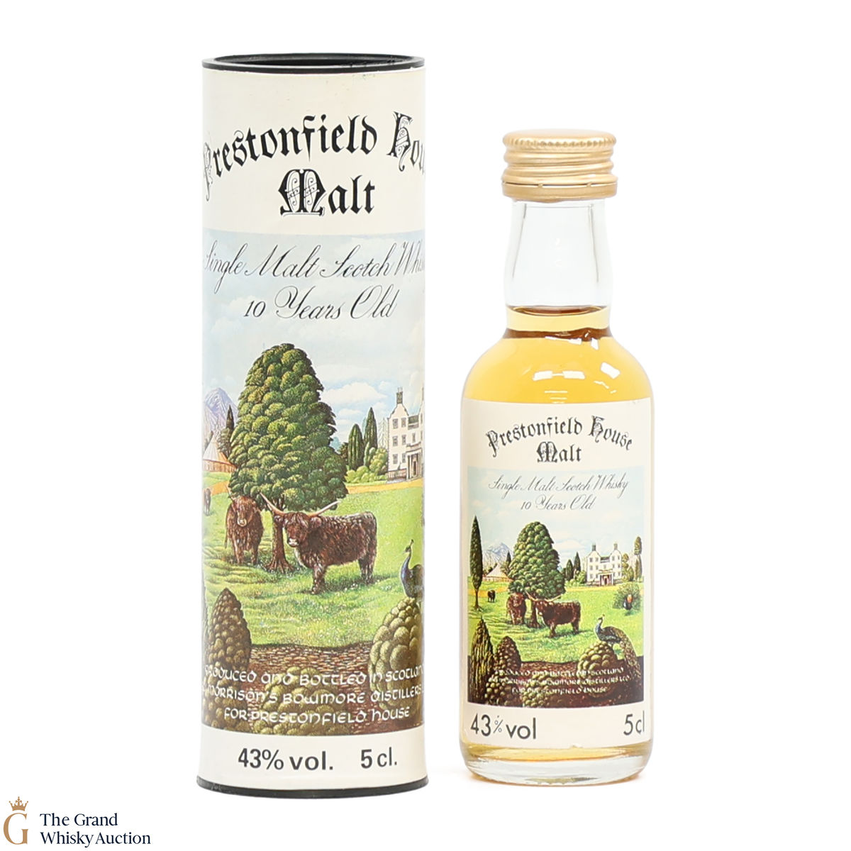 Bowmore - 10 Year Old - Prestonfield House 1980s (5cl)
