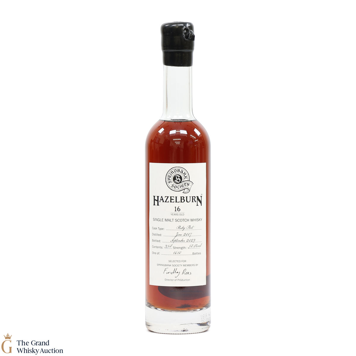 Hazelburn - 16 Year Old 2007 Ruby Port - Springbank Society (35cl)