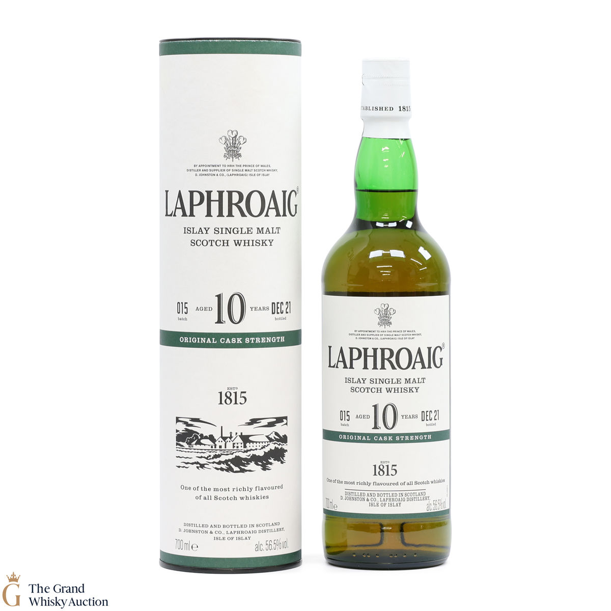 Laphroaig - 10 Year Old - Original Cask Strength Batch #015