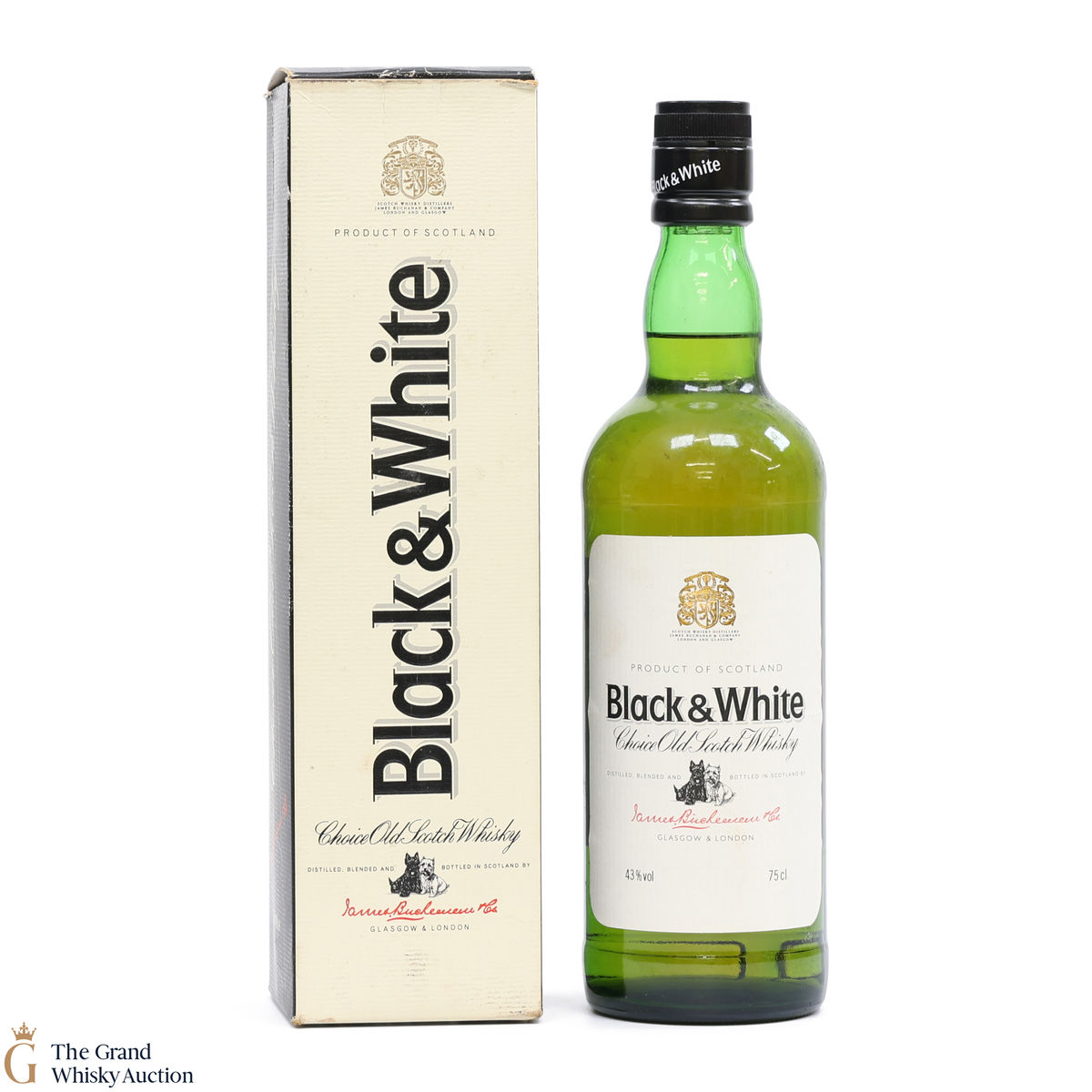Black & White - Blended Whisky (1980s) 75cl