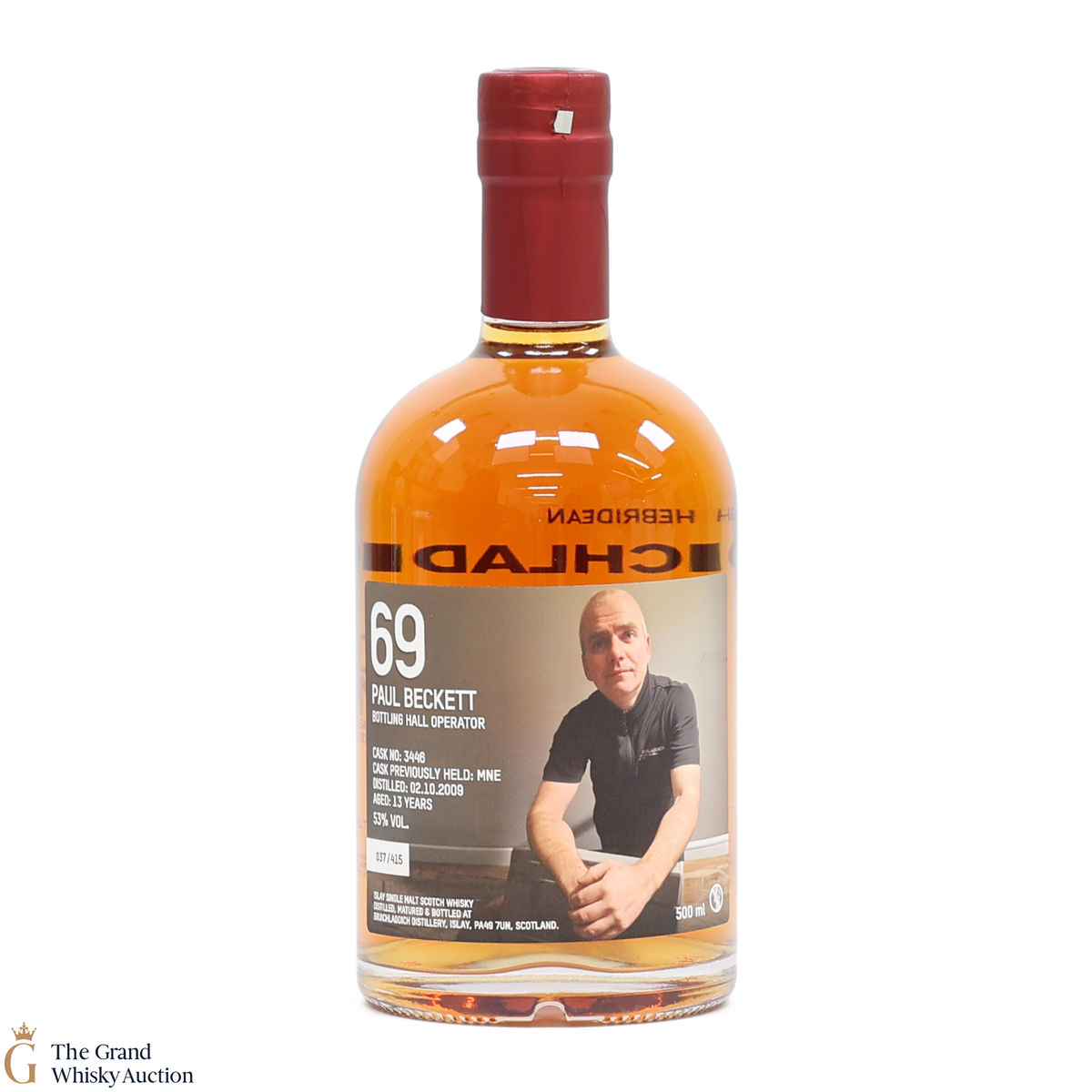Bruichladdich - 13 Year Old - Valinch 69 - Paul Beckett #3446 (50cl)