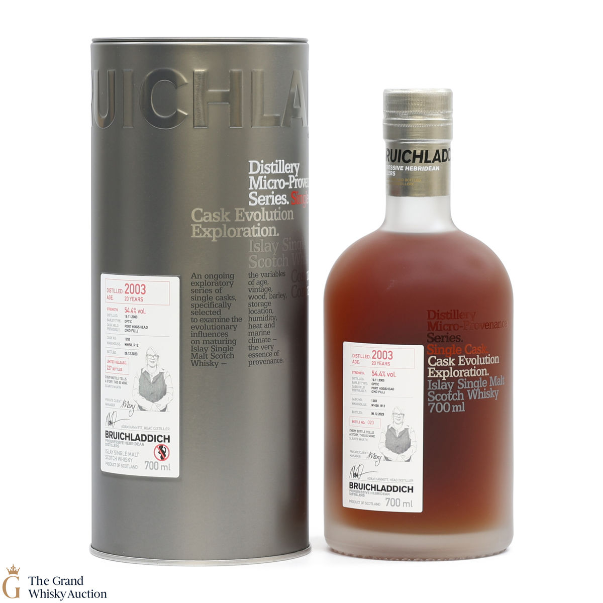 Bruichladdich - 20 Year Old 2003 - Micro Provenance #1293