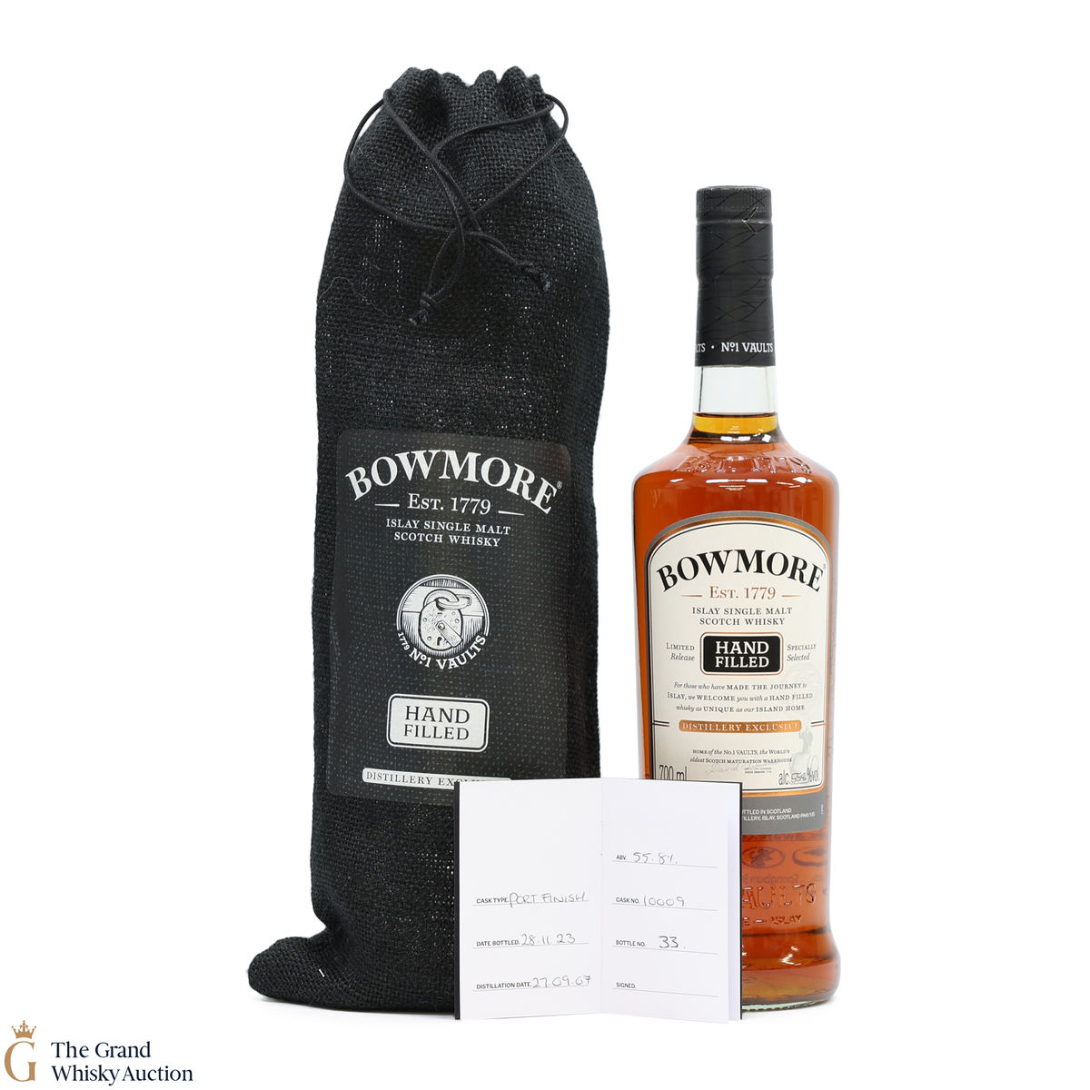 Bowmore - 16 Year Old 2007 Hand Filled - Port Cask #10009