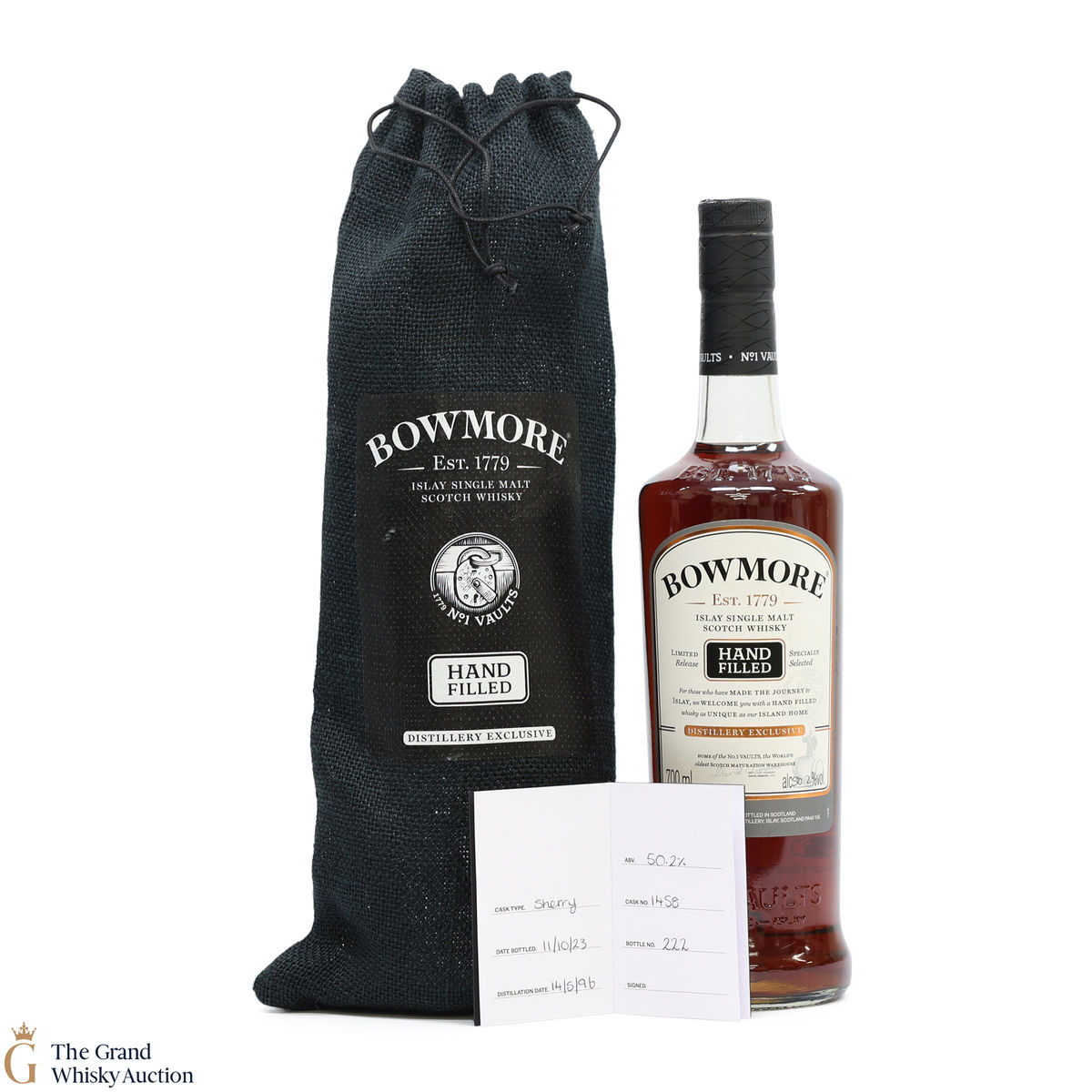 Bowmore - 27 Year Old 1996 Hand Filled - Sherry Cask #1458