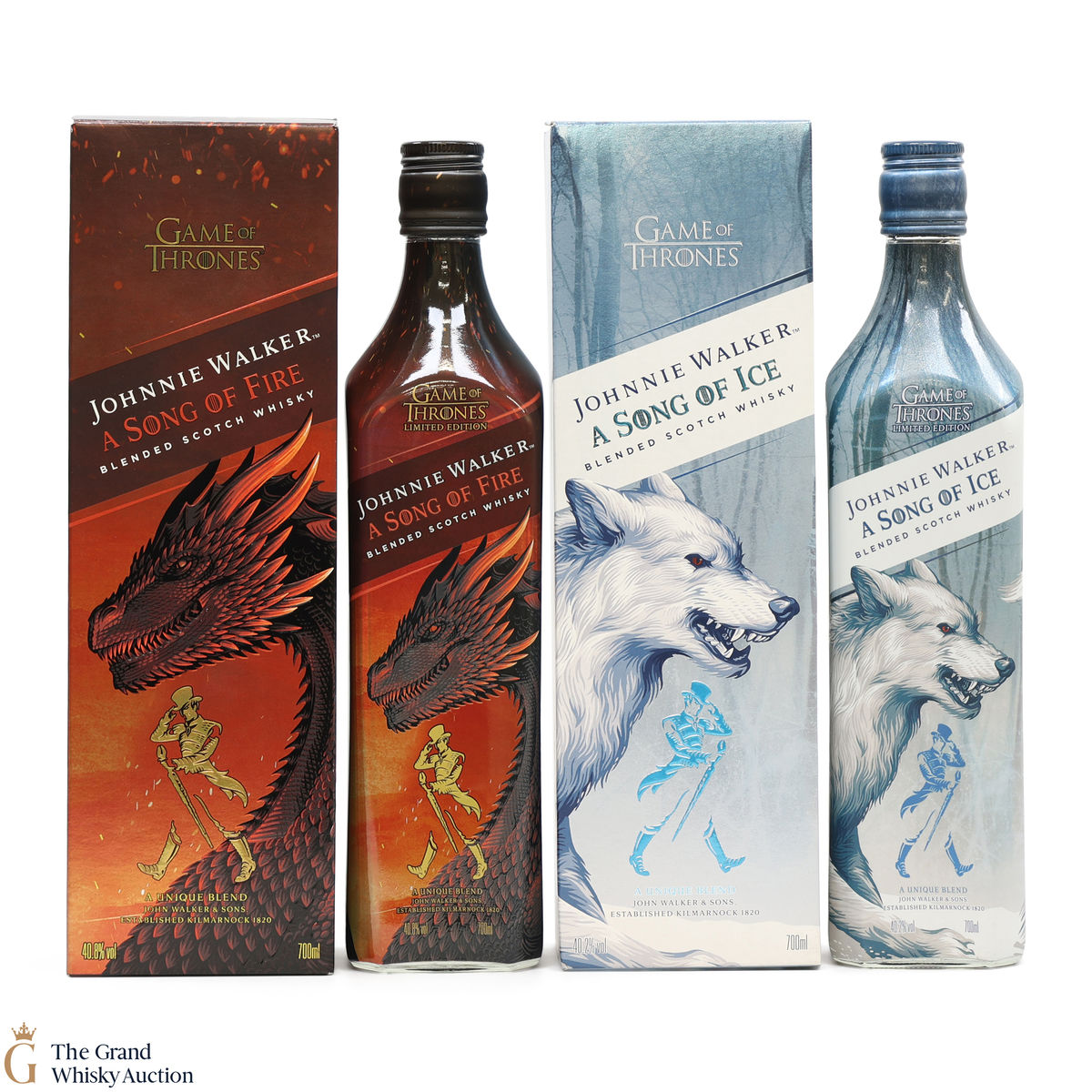 Johnnie Walker - A Song of Ice & A Song of Fire (2 x70cl)