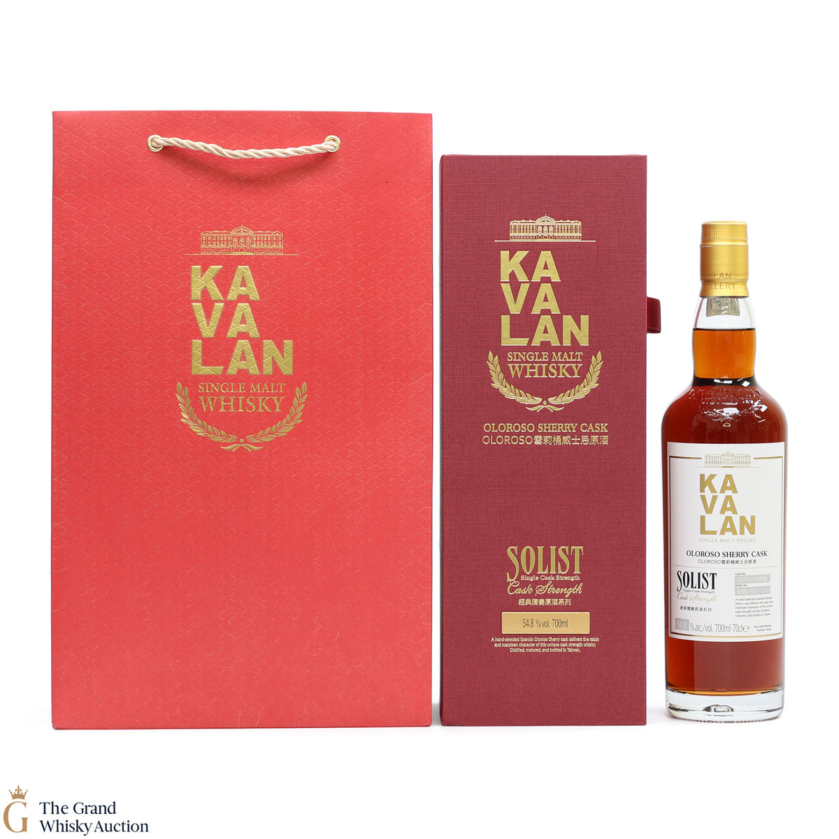 Kavalan - Solist Cask Strength - Oloroso Cask 54.8%