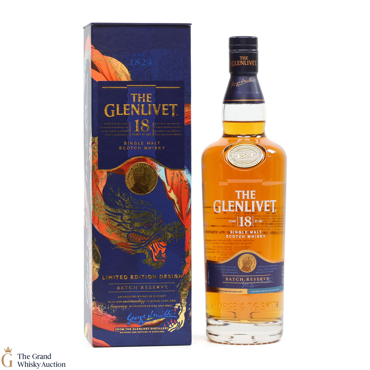 Glenlivet - 18 Year Old Batch Reserve - Year of the Dragon Limited Edition