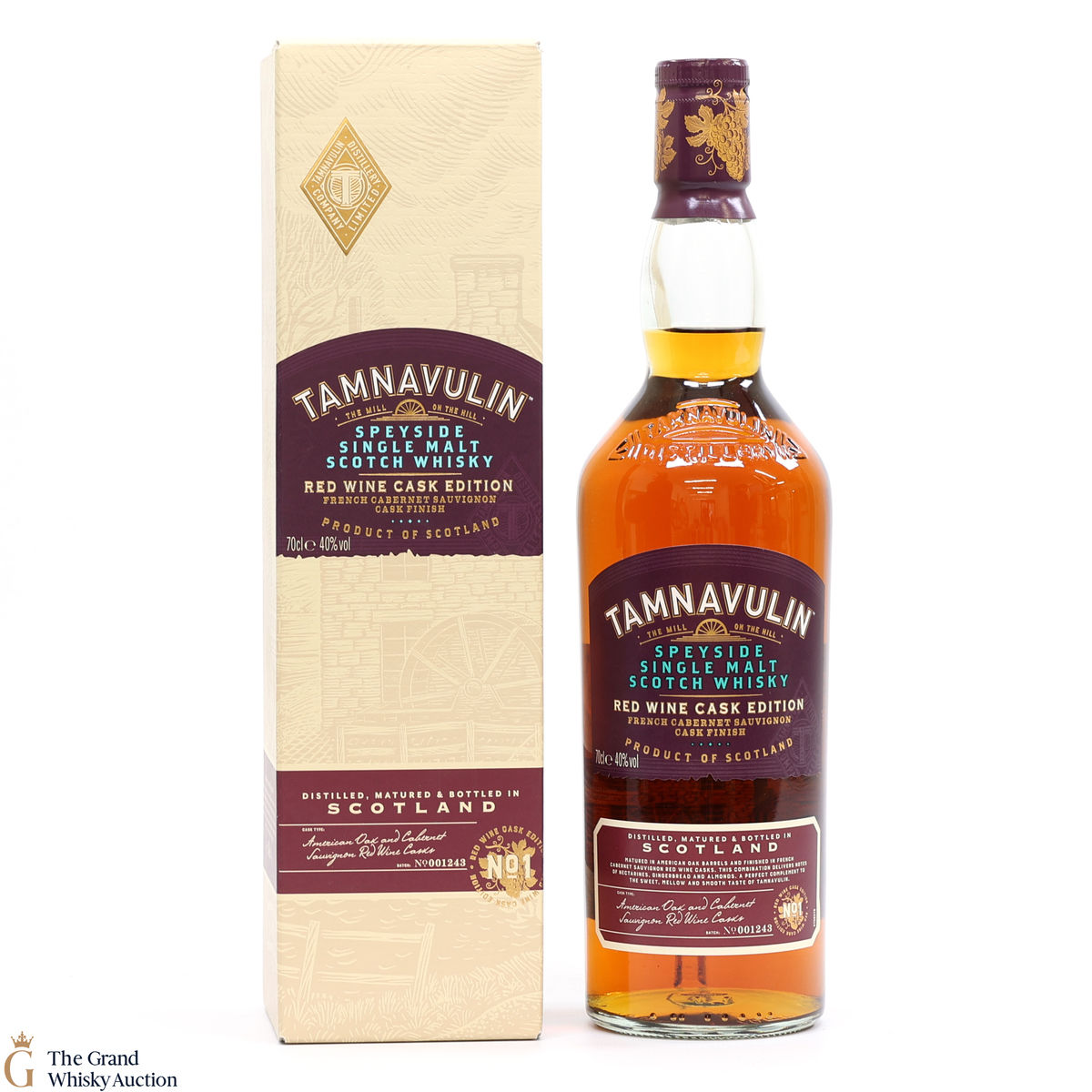 Tamnavulin - Red Wine Cask Edition No.1