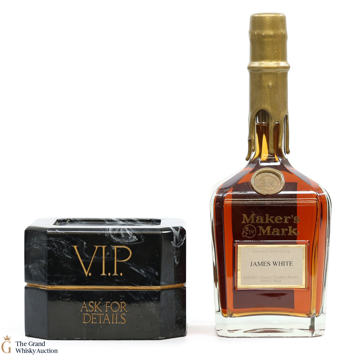 Maker's Mark - Gold Label VIP - Bourbon Whisky & Stand (75cl)