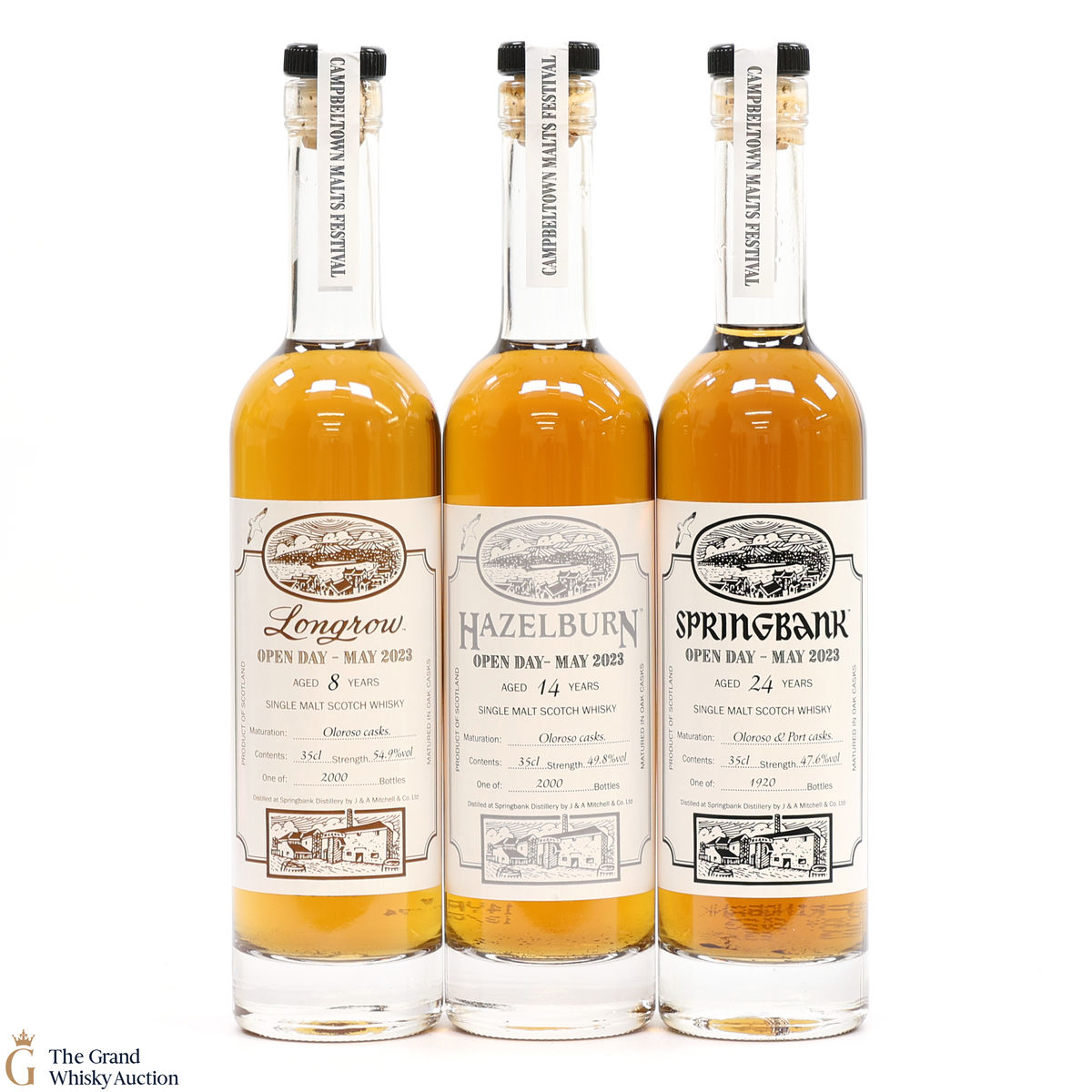 Campbeltown Malts Festival Open Day 2023 (3 x 35cl)