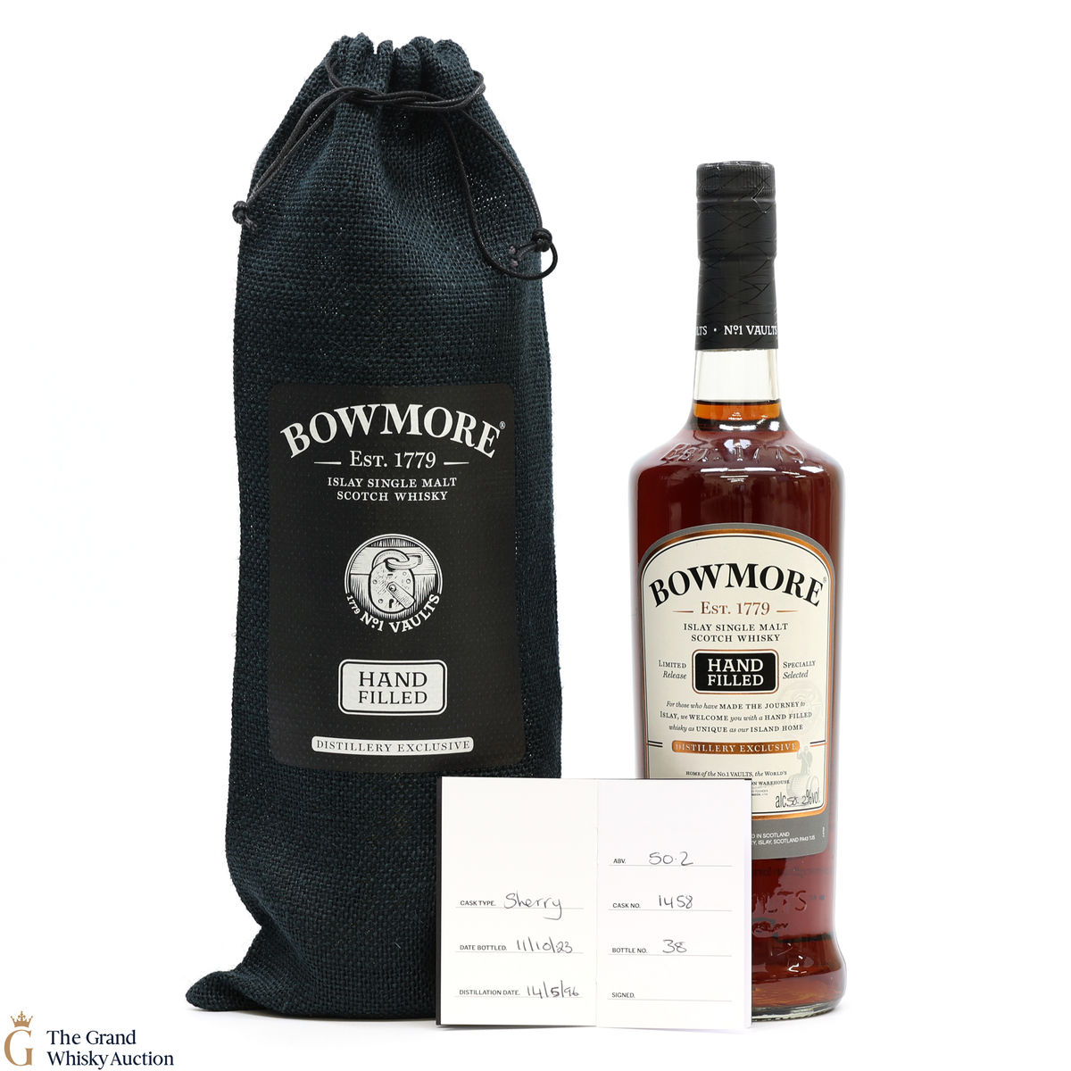 Bowmore - 27 Year Old 1996 Hand Filled - Sherry Cask #1458