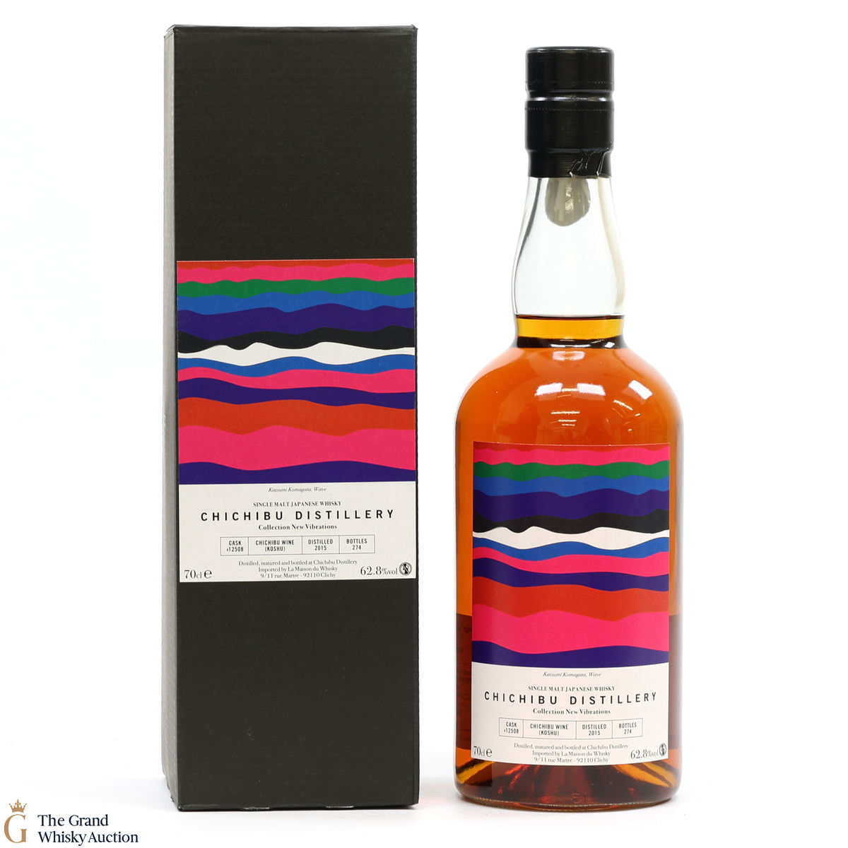 Chichibu - 2015 Single Cask #12508 - Collection New Vibrations - Wave
