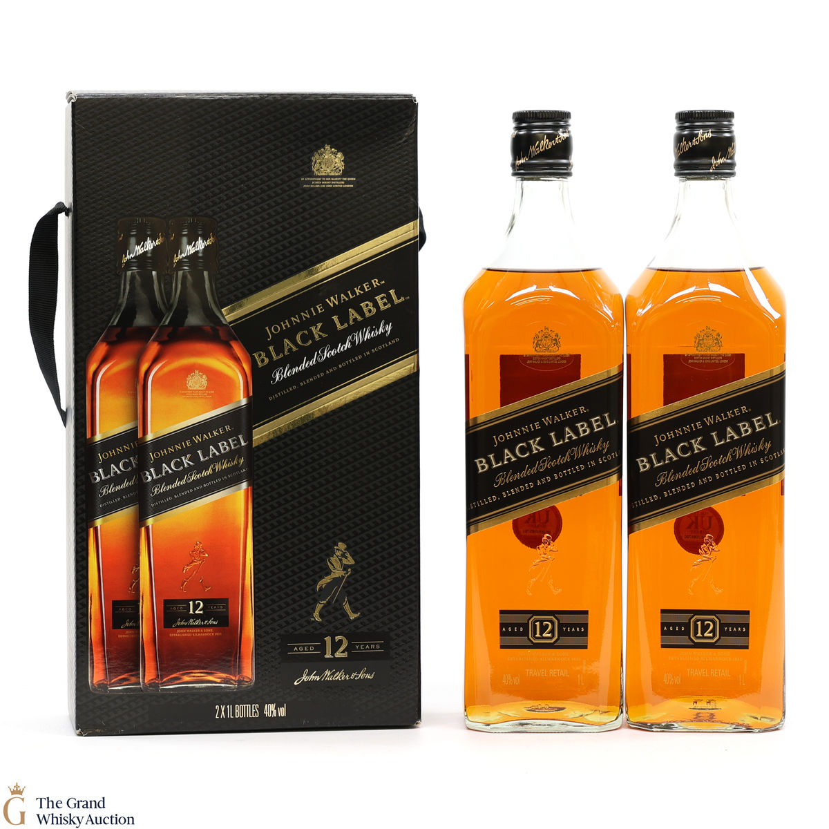 Johnnie Walker - Black Label - 12 Year Old (2x1L)