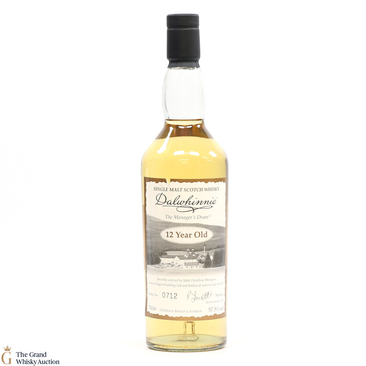 Dalwhinnie - 12 Year Old - Manager's Dram 2009