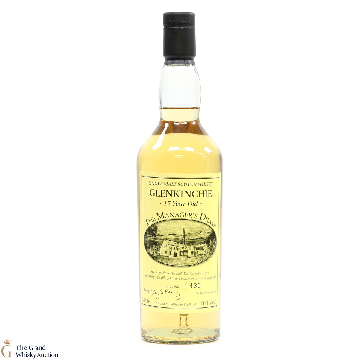 Glenkinchie - 15 Year Old - Manager's Dram 2010