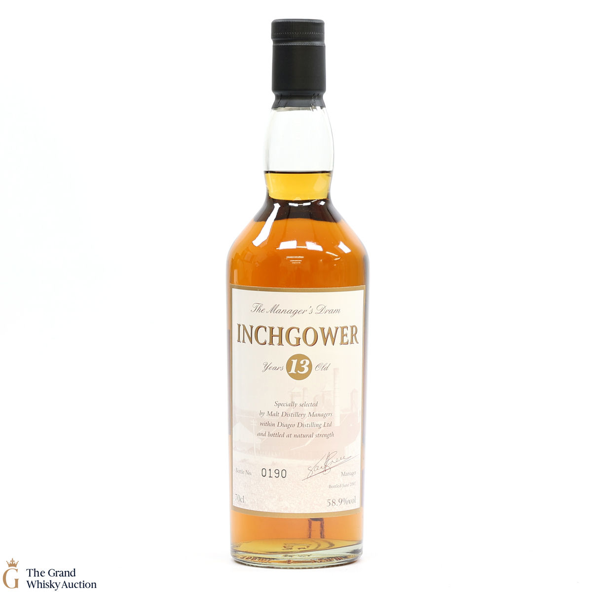 Inchgower -13 Year Old - Manager's Dram 2007