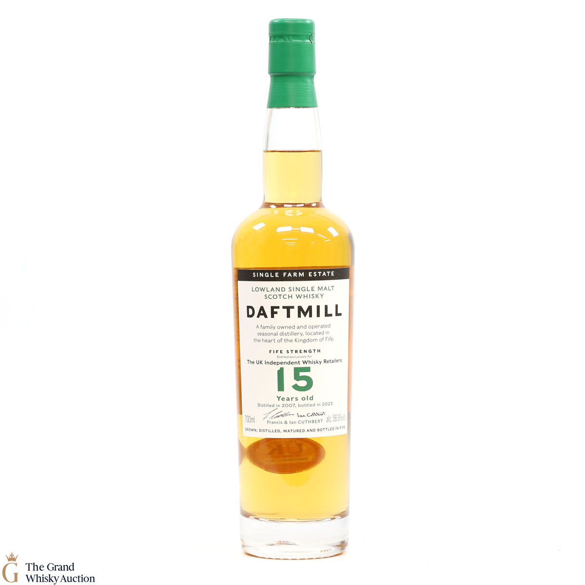 Daftmill - 15 Year Old Fife Strength 2023 - UK Independent Whisky Retailers