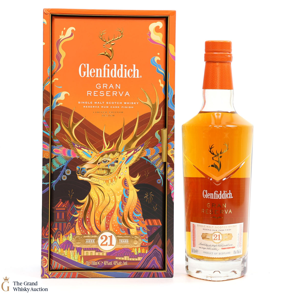 Glenfiddich - 21 Year Old - Gran Reserva Rum Cask - Chinese New Year 2023
