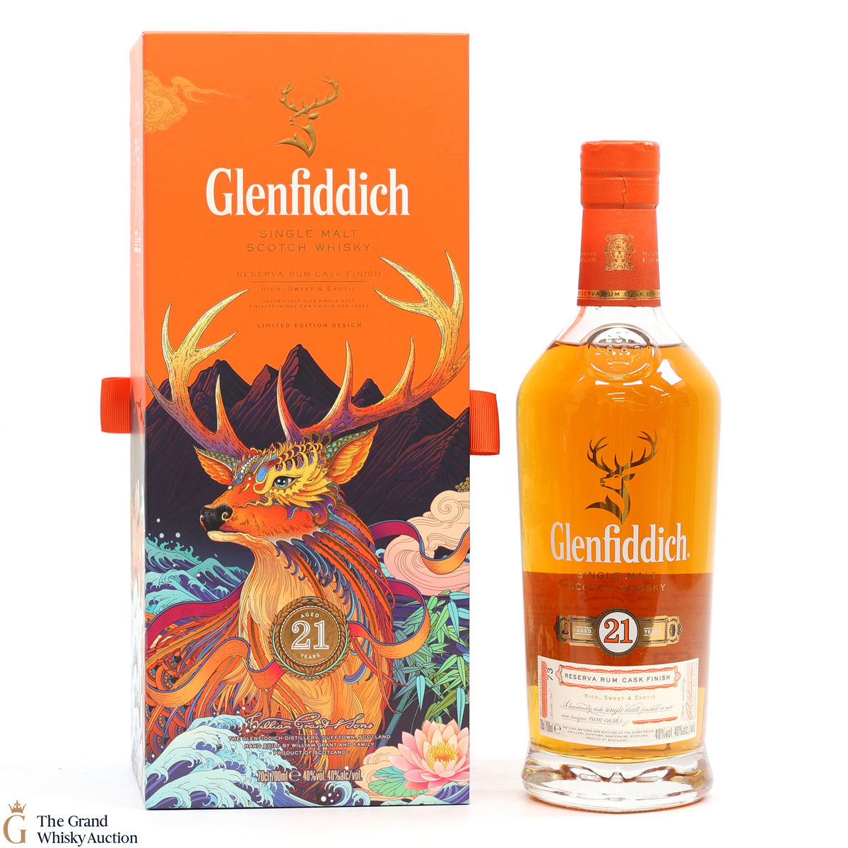 Glenfiddich - 21 Year Old - Gran Reserva Rum Cask - Chinese New Year 2022