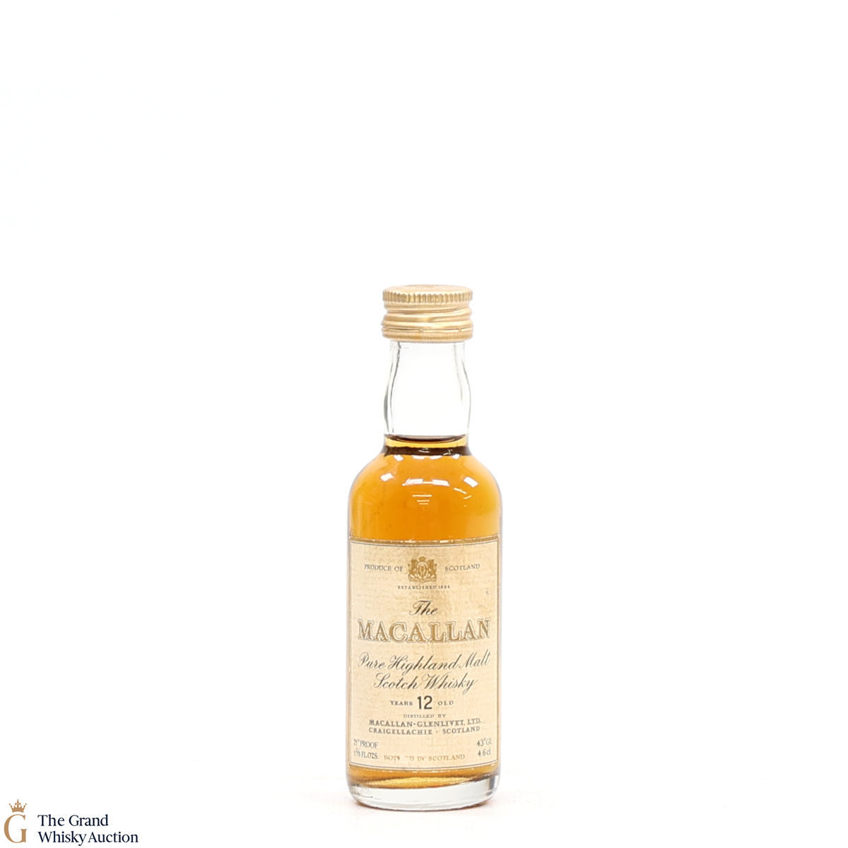 Macallan - 12 Year Old 75 Proof 4.6cl