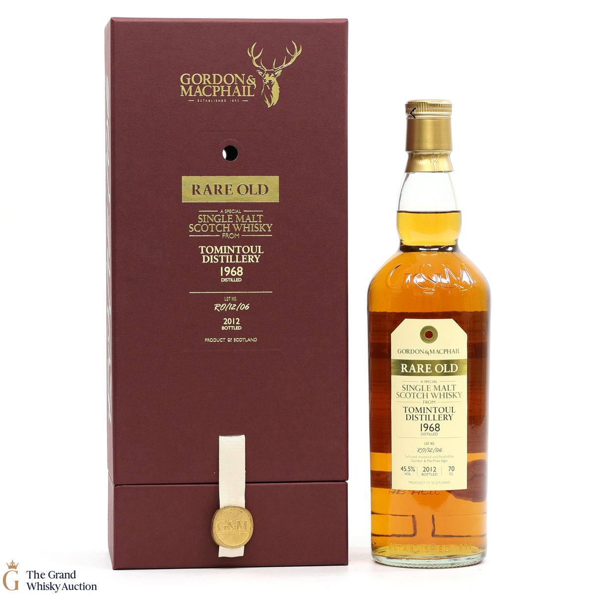 Tomintoul - 1968 Rare Old 2012 - Gordon & MacPhail 