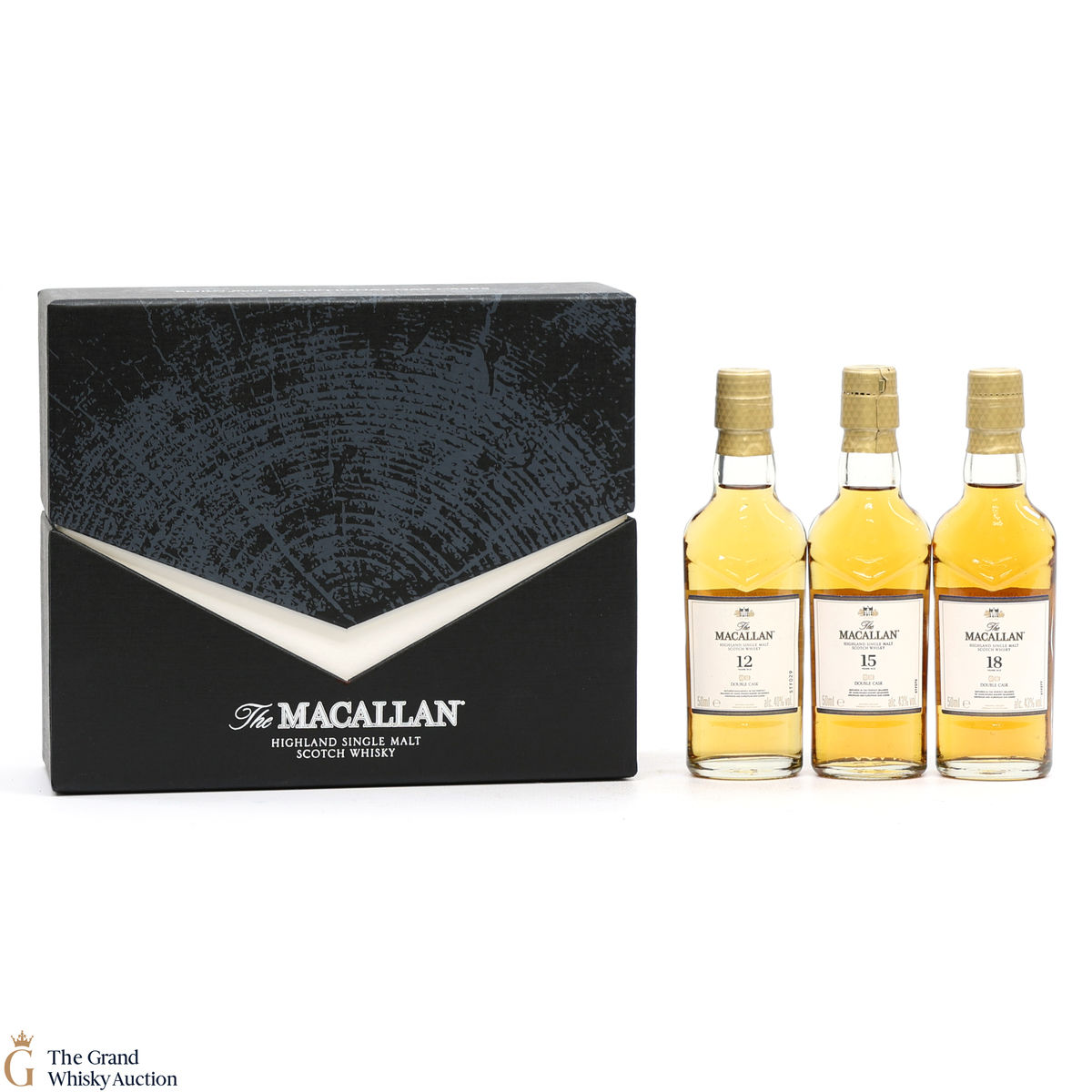 Macallan - 12, 15 & 18 YO Double Cask Set (3 x 5cl)