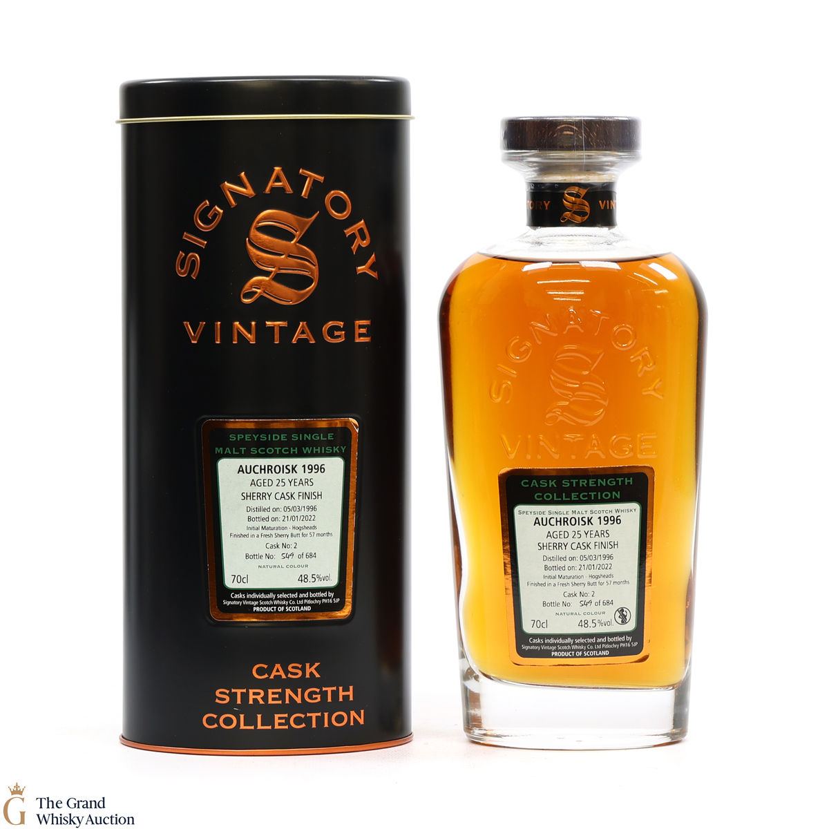 Auchroisk - 25 Year Old 1996 - #2 - Signatory