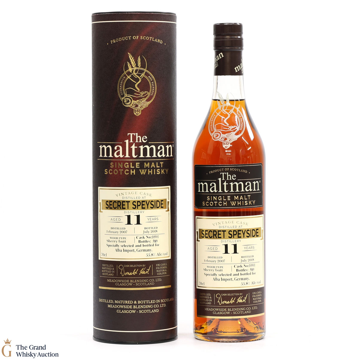Speyside - 11 Year Old Single Cask #10901 - The Maltman