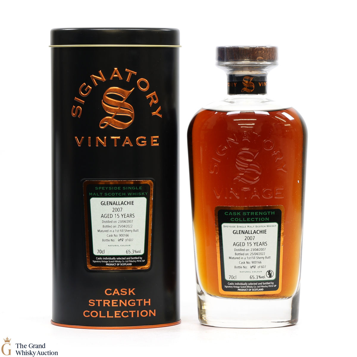 Glenallachie - 15 Year Old 2007 #900166 - Signatory Vintage