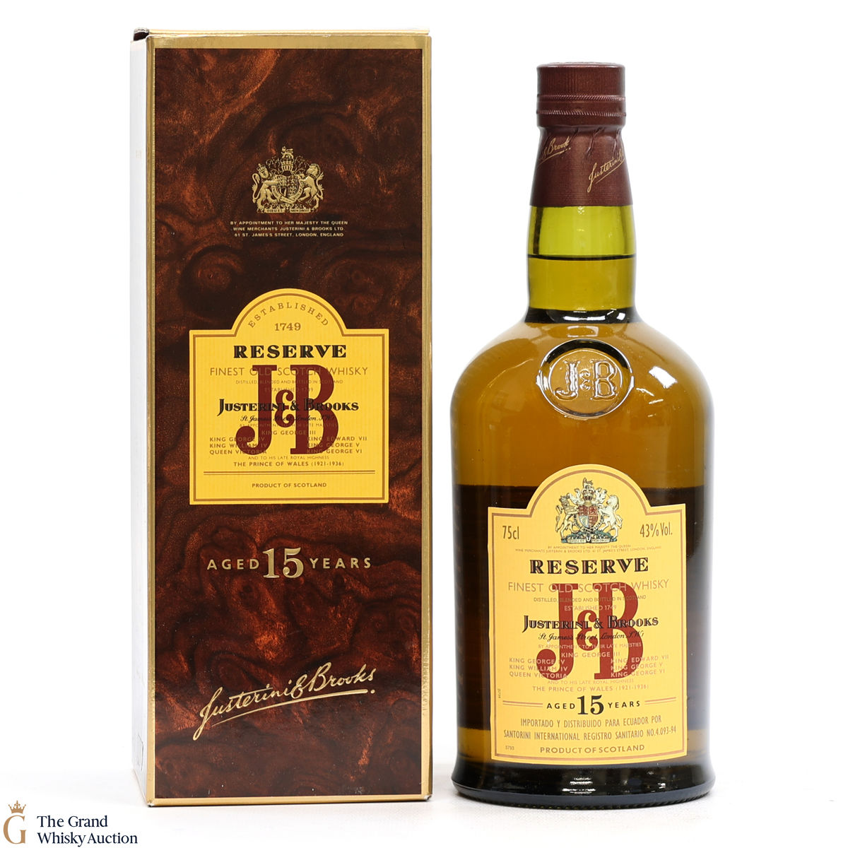 J&B - Reserve 15 Year Old 75cl