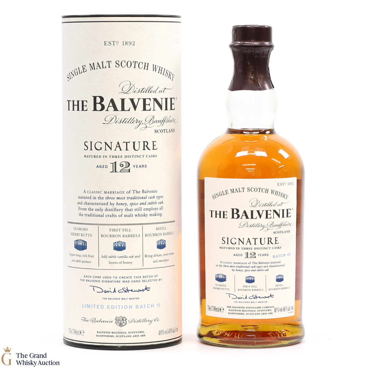 Balvenie - 12 Year Old -  Signature - Batch #5