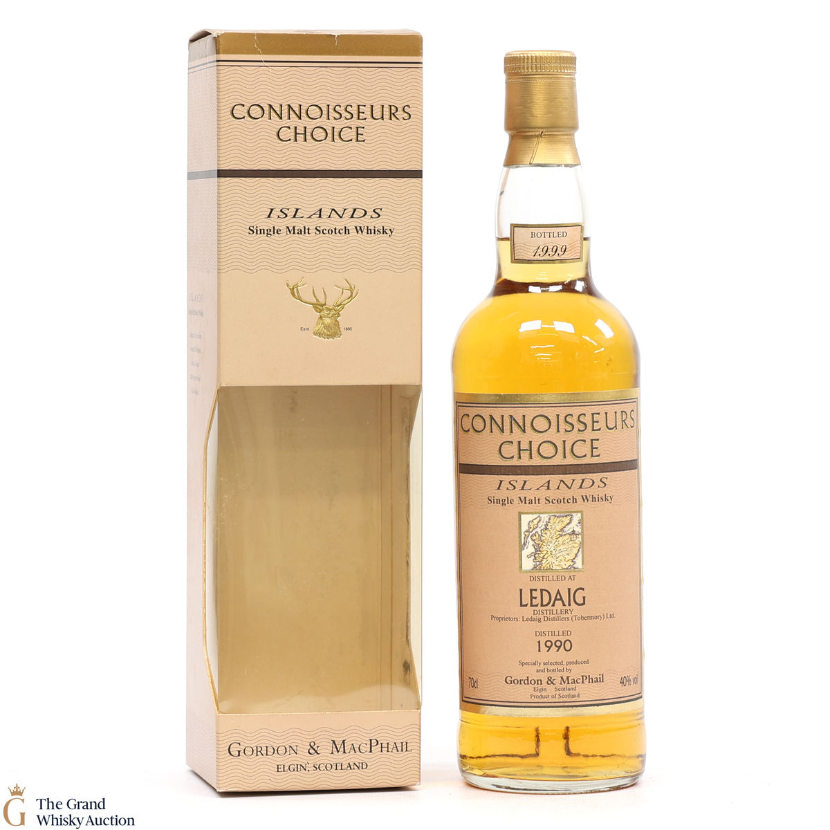 Ledaig - 1990 Bottled 1999 - Connoisseurs Choice 