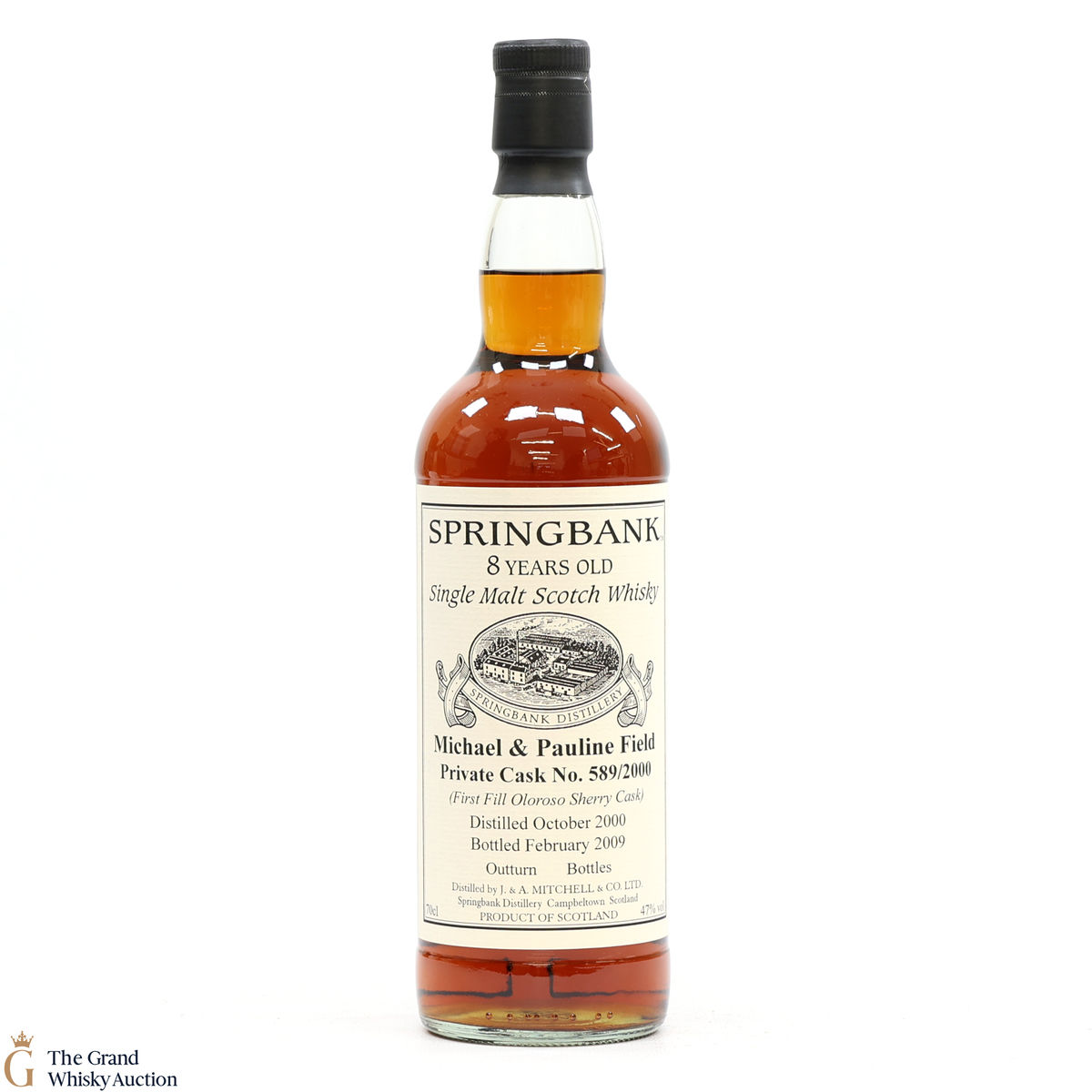 Springbank - 8 Year Old 2000 - Private Oloroso Cask #589