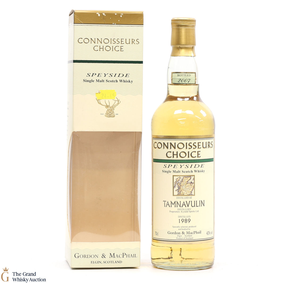 Tamnavulin - 1989 Bottled 2007 - Connoisseurs Choice - Gordon & MacPhail