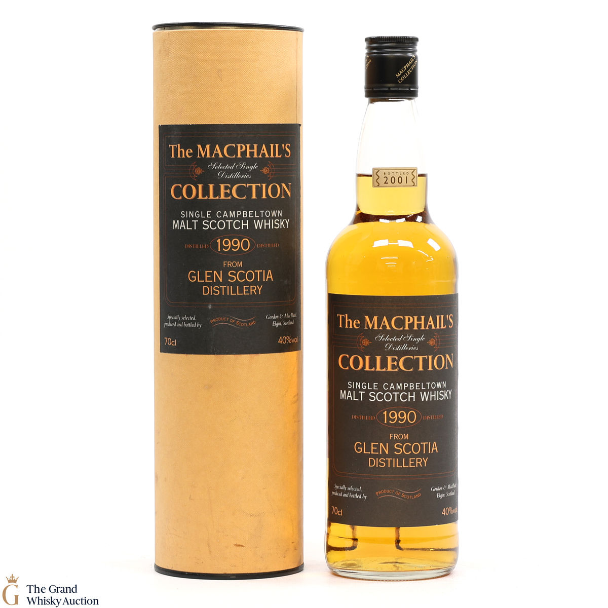 Glen Scotia - 1990 -  MacPhail's Collection - Gordon & MacPhail