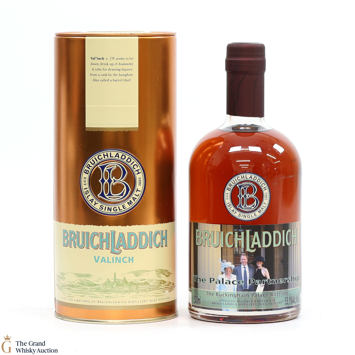 Bruichladdich - 1989 The Palace Partnership Valinch #5 (50cl) (SIGNED)