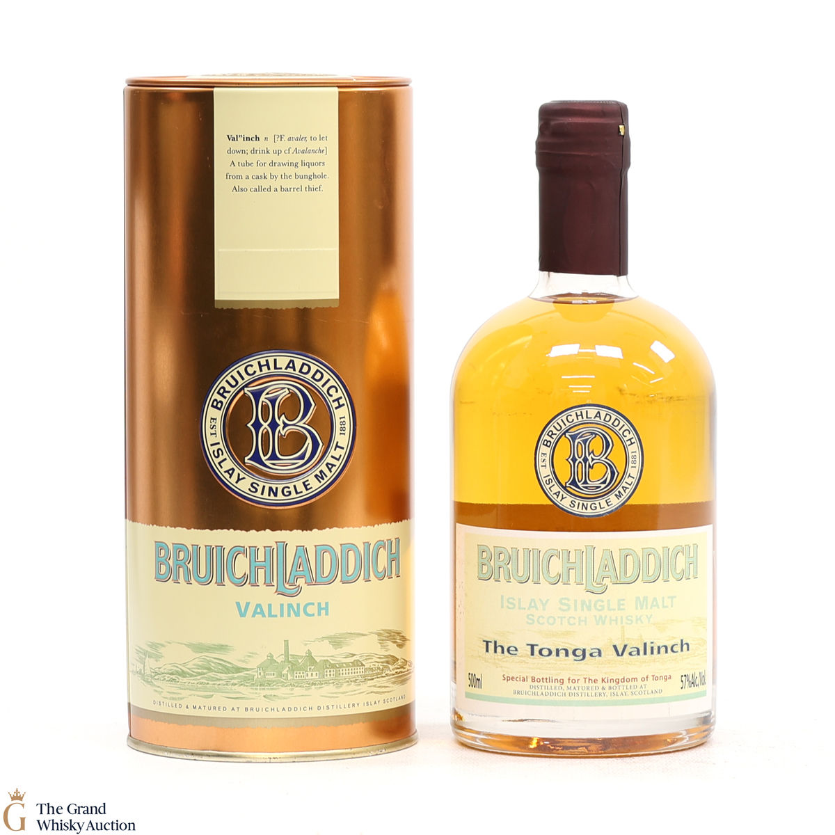 Bruichladdich - 1989 Valinch 'The Tonga Valinch' (50cl) (SIGNED)