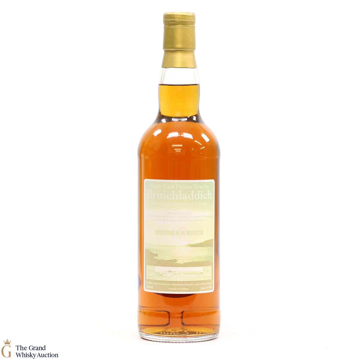 Bruichladdich - 10 Year Old - Private Chateau Y'Dquem Single Cask #527
