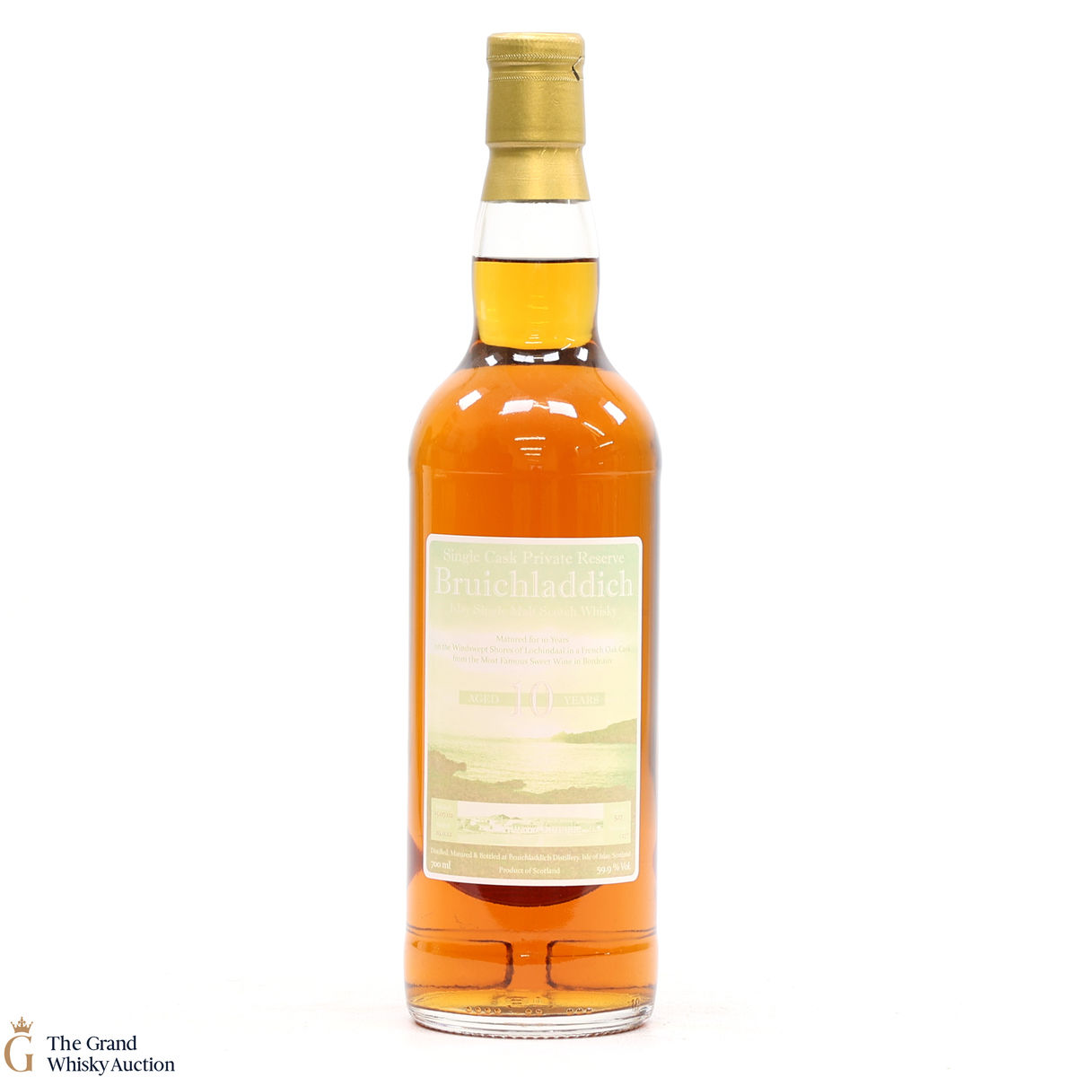 Bruichladdich - 10 Year Old - Private Chateau Y'Dquem Single Cask #527