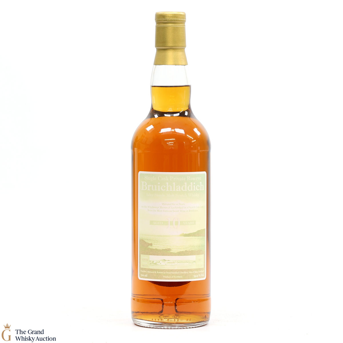 Bruichladdich - 10 Year Old - Private Chateau Y'Dquem Single Cask #527