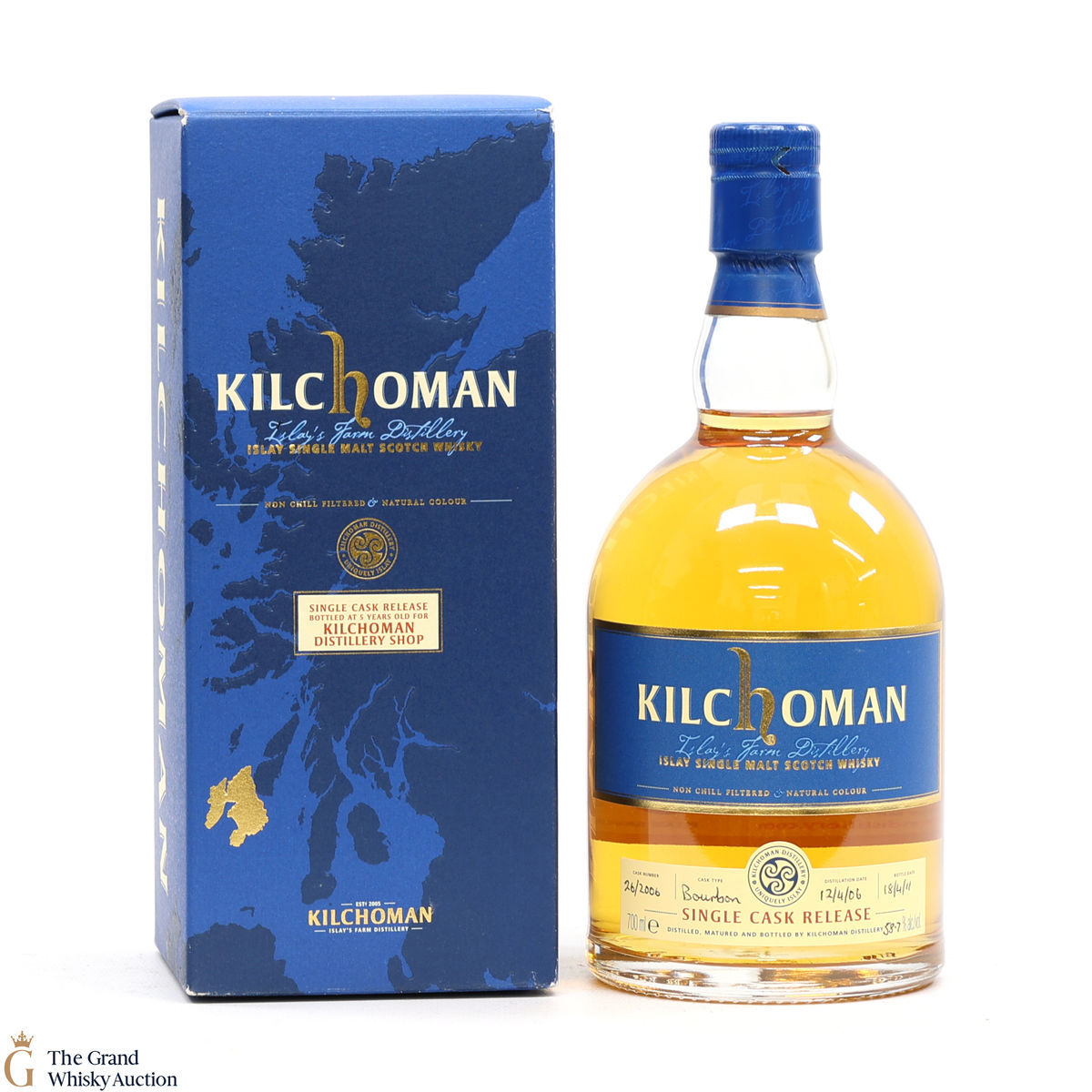 Kilchoman - 5 Year Old 2006 - Bourbon Barrel - Distillery Shop Exclusive #26
