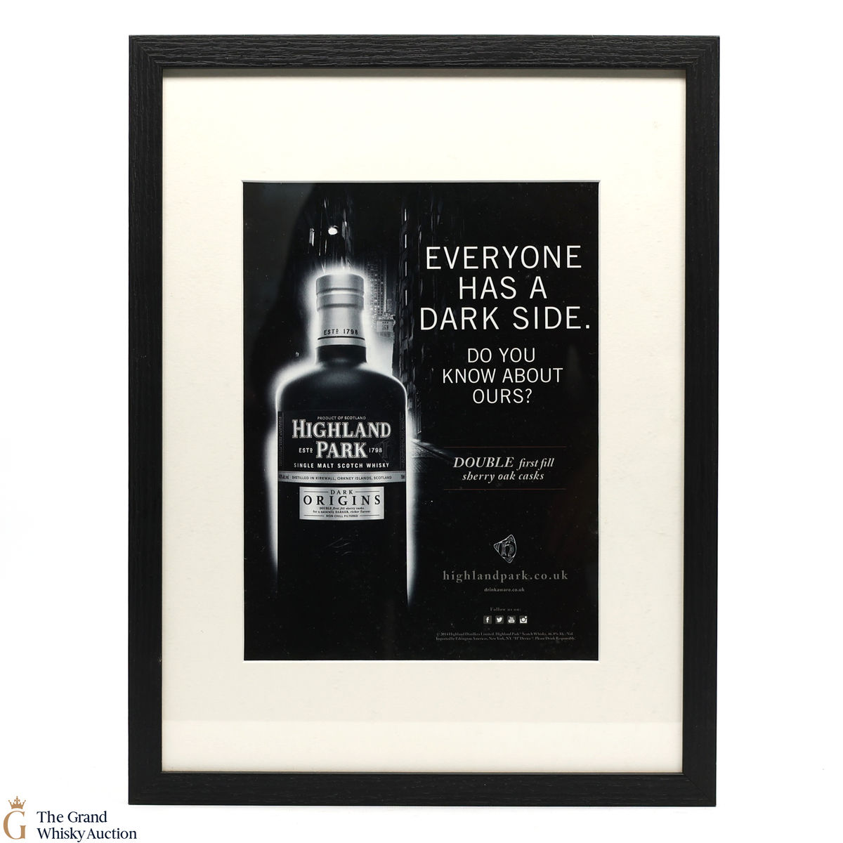 Highland Park - Dark Origins - Framed Picture