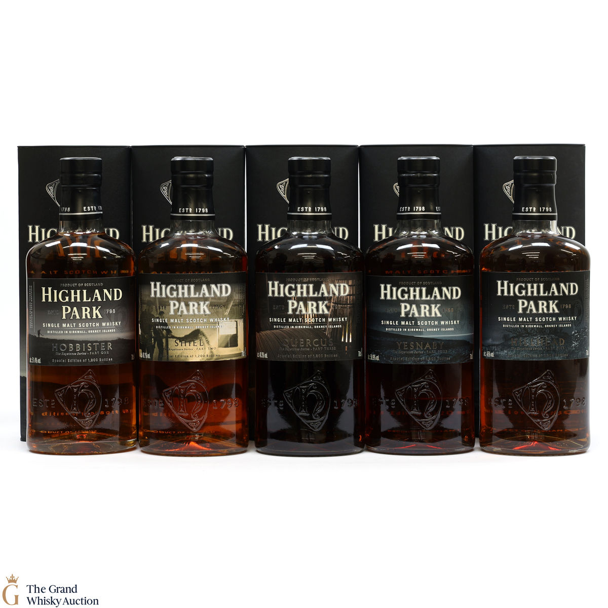 Highland Park - Keystones Series (5 x 70cl)