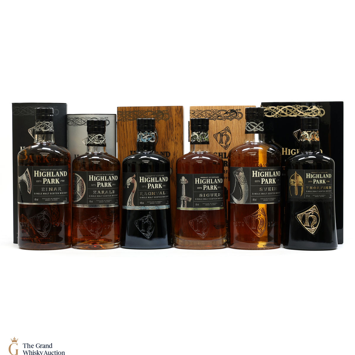 Highland Park - Warrior Series (2 x 1L & 4 x 70cl)