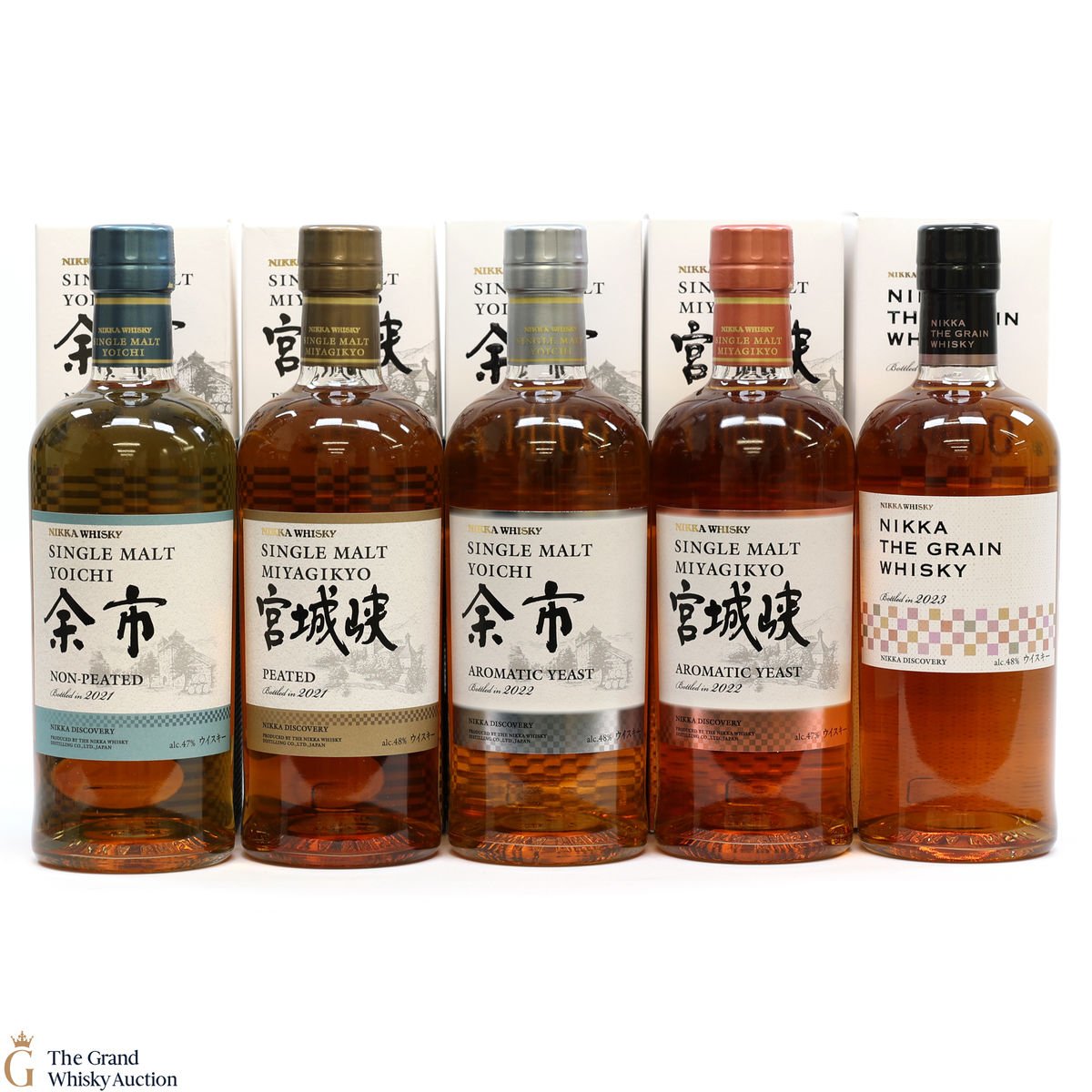 Nikka Discovery Series (5 x 70cl)